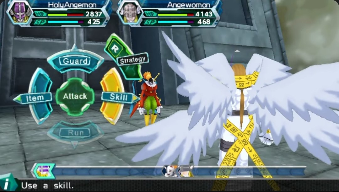 RANK10YGO's tweet image. The Digimon Adventure PSP game is so weird cause it's basically a shot-for-shot adaptation of the anime but as a bogstandard turn-based RPG. You can get roughly the same experience by watching the show and pausing to farm in a random Kemco RPG for 30 minutes before every fight.