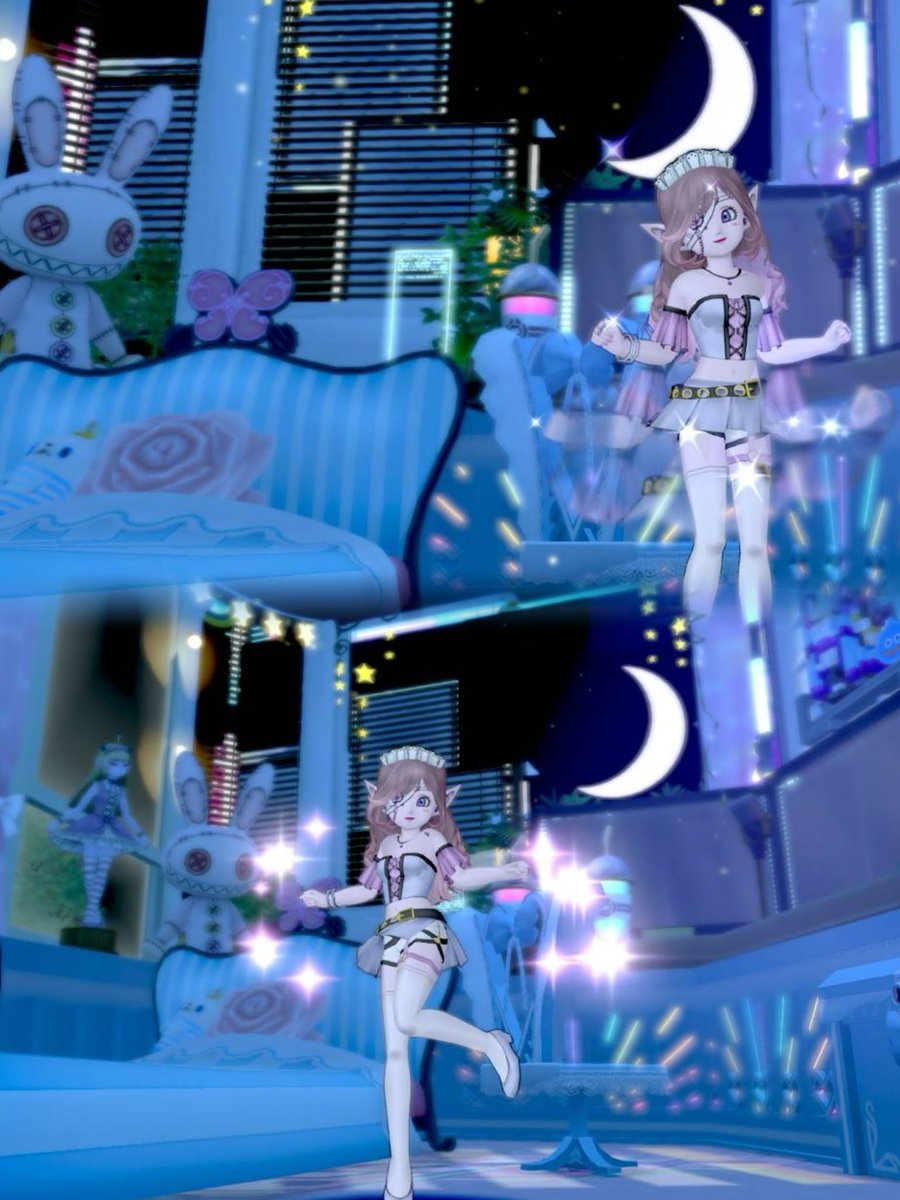 AnZuu_DQX's tweet image. #ハウジング万博2025 

出展作品
ルネさん作ෆ

 💉💜  
KAWAII Horic XX:poison 🩹໒꒱

合いそうな病みかわﾄﾞﾚｱで
お邪魔しました(♡ᴗ͈ˬᴗ͈)

万博動画でルネさんが
演じていた病みかわの女の子が
可愛くて、イメージをすこし
寄せて撮りました🥹՞
素敵な作品で撮れてとても
楽しかったです✨️