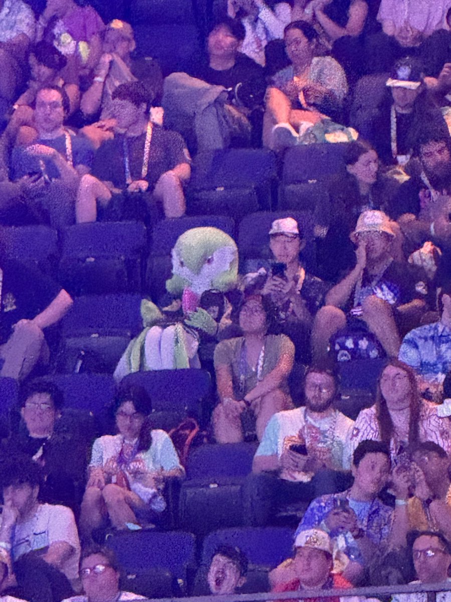 “The arena is at full capacity”
Also the arena: