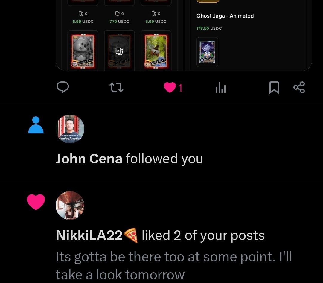I thought this was a bot page or something, but it is legit. Appreciate the follow back Mr. <a href="/JohnCena/">John Cena</a> 🙏🙌
Now let's go spread some happiness!