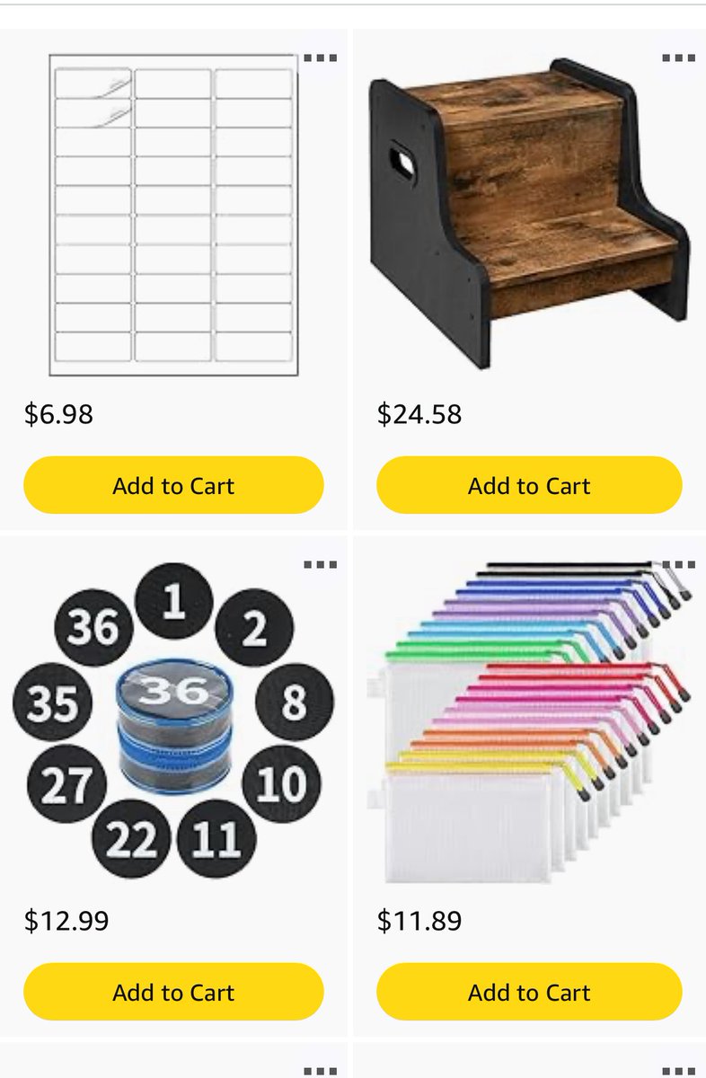 Johnna (@johnnalee21) on Twitter photo <a href="/MissDeein3TPT/">MissDeeinThree</a> Thank you! I’m a new to Kdg teacher from Iowa. I have a few basic classroom needs.
▪️organizational pouches
▪️ carpets dots for lining up
▪️step stool for sink
Thank you for considering helping my classroom. 💜
amazon.com/hz/wishlist/ls… <a href="/MissDeein3TPT/">MissDeeinThree</a> Thank you! I’m a new to Kdg teacher from Iowa. I have a few basic classroom needs.
▪️organizational pouches
▪️ carpets dots for lining up
▪️step stool for sink
Thank you for considering helping my classroom. 💜
amazon.com/hz/wishlist/ls…