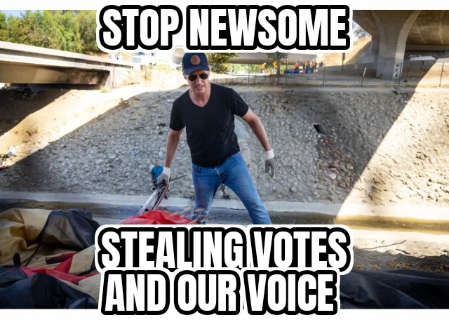 KeithGilabert's tweet photo. Go to https://t.co/vJSvgnn07A simply comment "I do not approve" #Newsom #gerrymandered @spencerpratt #California https://t.co/GEnnkv2dH7