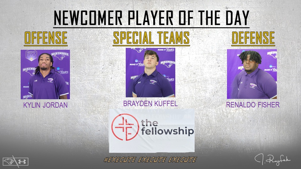 Mckendree_FB's tweet photo. These young men did a great job in Practice 11 competing and EXECUTING!! https://t.co/1Px83BcNcw