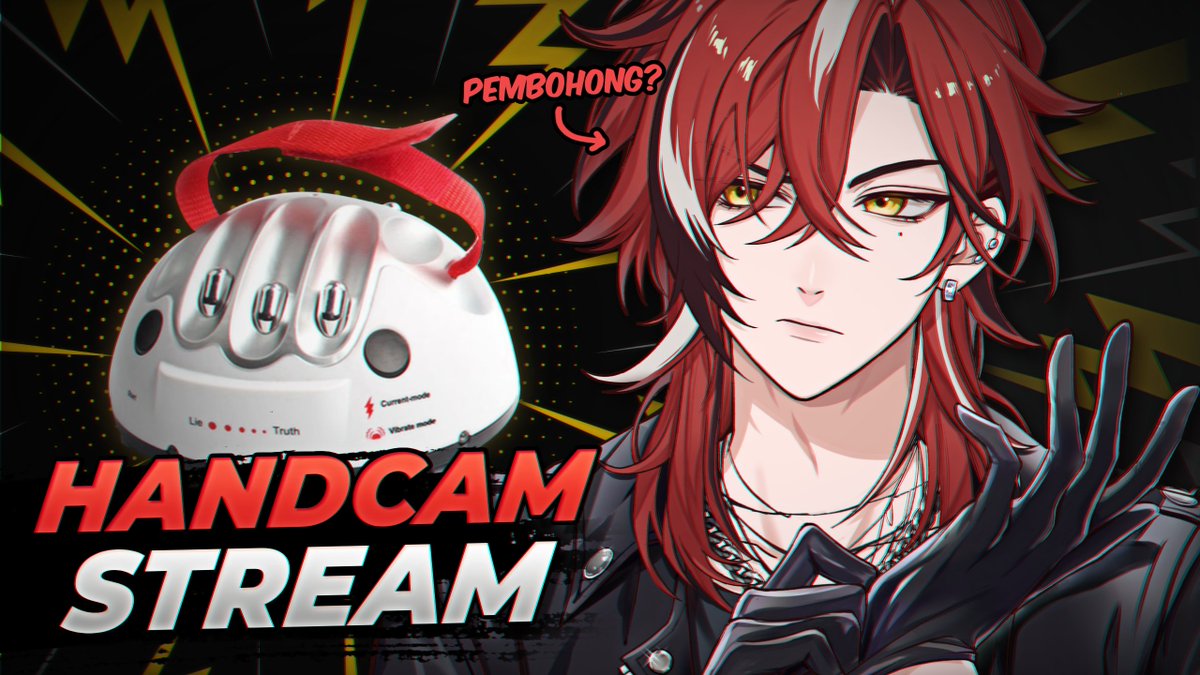 HarrisCainee's tweet photo. Handcam Stream Incoming! Berikan pertanyaan YA/TIDAK kalian di reply ⬇️

Pertanyaan dengan likes terbanyak akan dibacakan dan dijawab on stream sambil menggunakan lie detector, see you on the 24th 🫶
