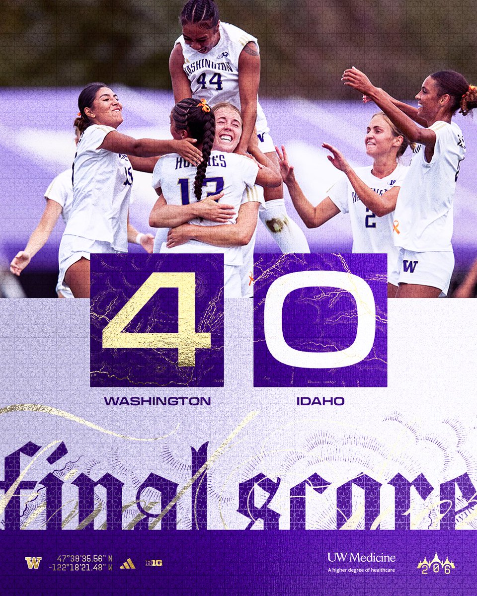 Washington Women's Soccer (@uw_wsoccer) on Twitter photo FINAL | A dominant dub to send the campers home happy ๐ FINAL | A dominant dub to send the campers home happy ๐