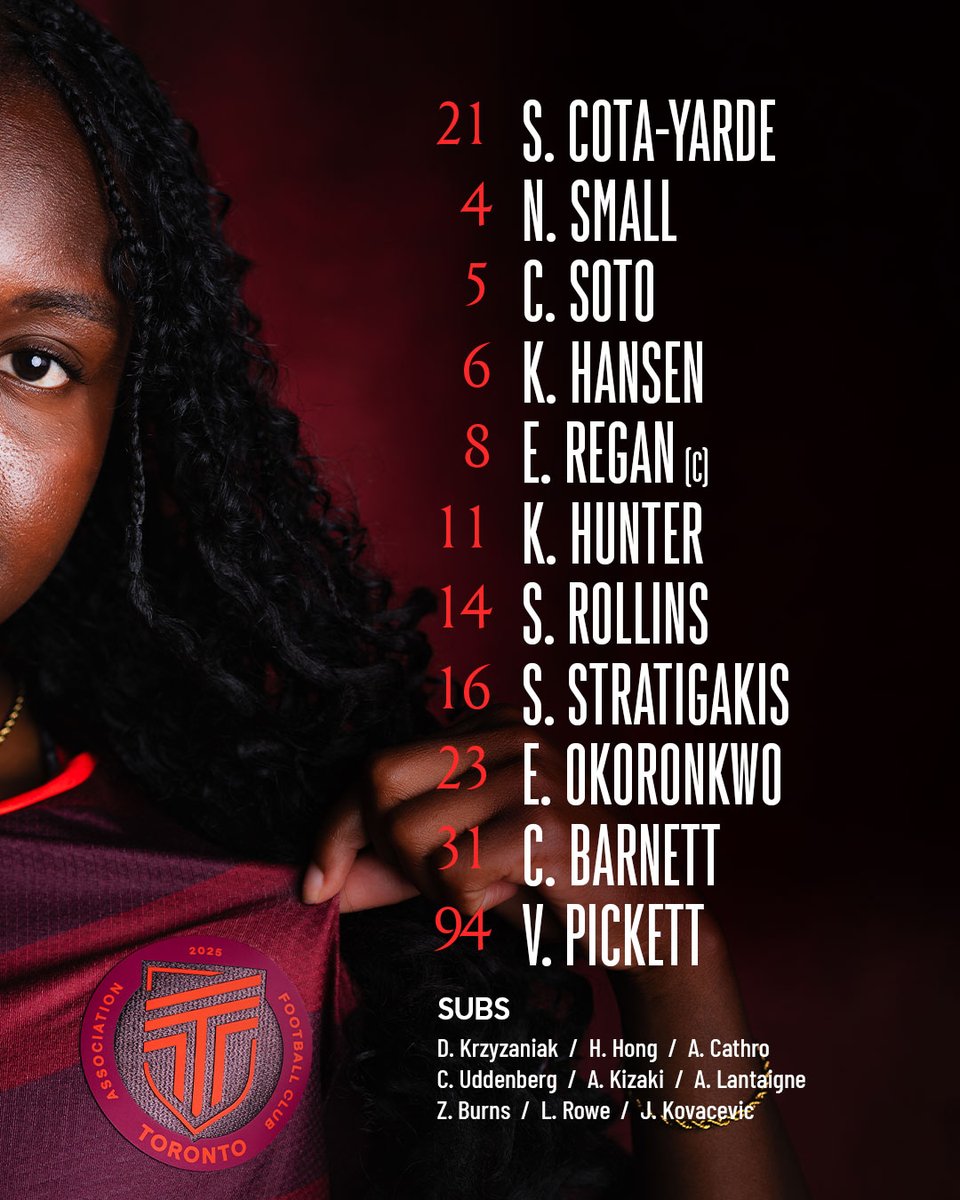 Starting XI locked in🔒

#AFCToronto | #RunItOurWay