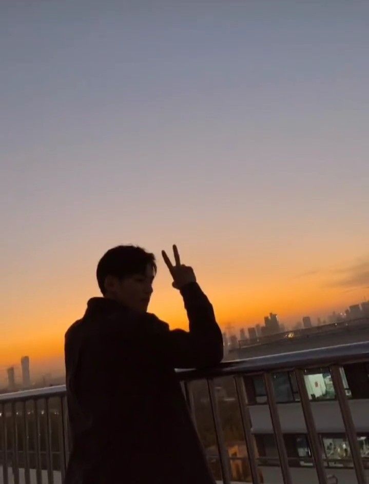 Jay in sunset 🌇