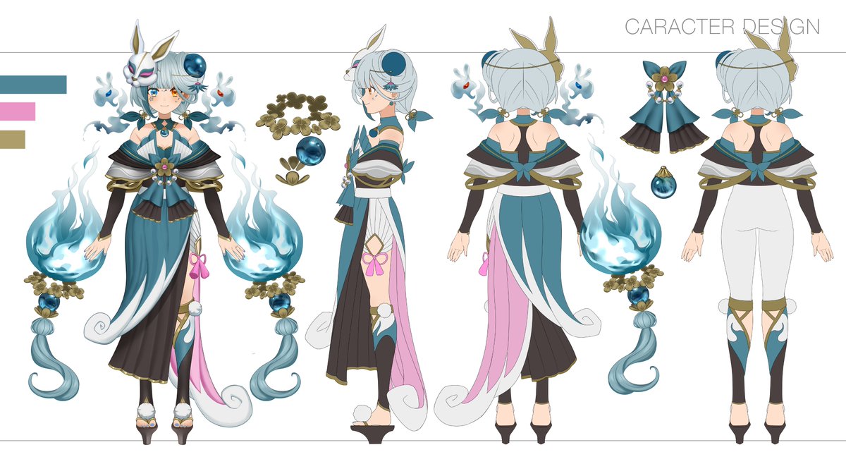 Luna/ルーナ🐰🧡💙 tweet media