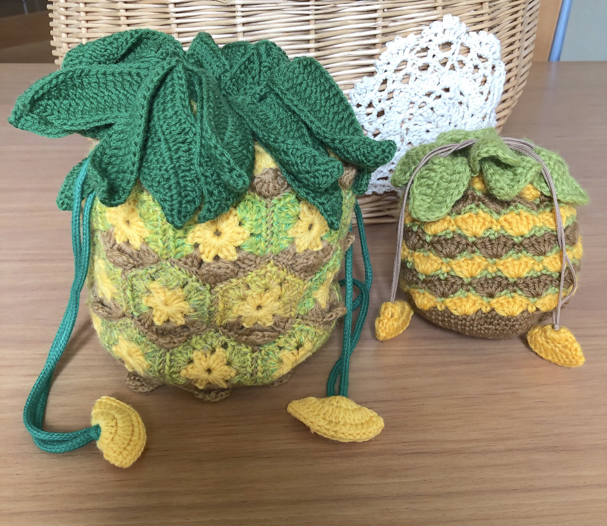 毛糸のティータイム 藤田智子のニットルーム 白夜書房 編み物 かぎ針