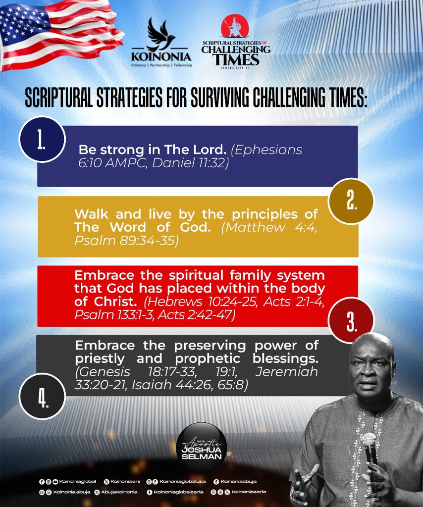 koinoniaeni's tweet photo. #ApostleJoshuaSelman
#ScripturalStrategiesForChallengingTimes
#KoinoniaUSA
#KoinoniaAbuja
#KoinoniaZaria
#KoinoniaGlobal https://t.co/kBndfxqJfB