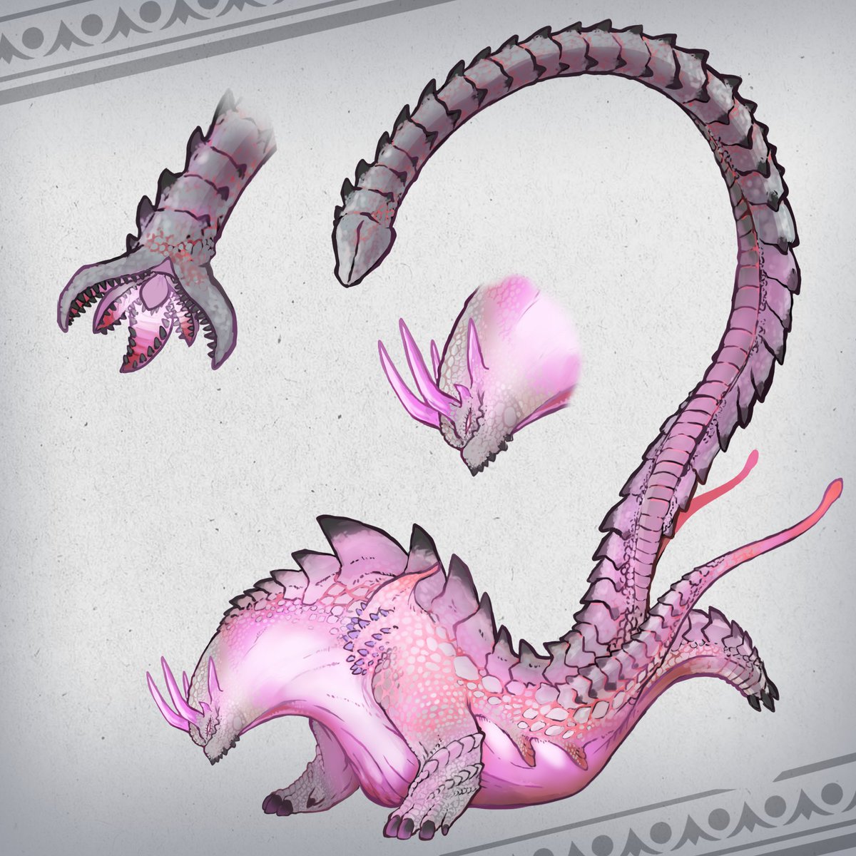 I do not have time to do smaugust but I can show some of the dragons I have done before 👀

#dragon #smaugust2025 #smaugust #MonsterHunterWilds #howtotrainyourdragon #oc #commissionsopen