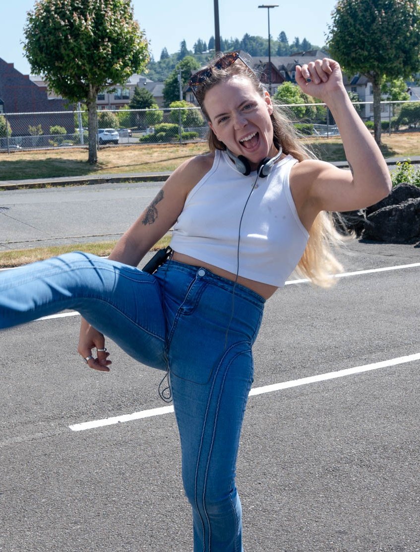 Mia Moore and Heather Ballish