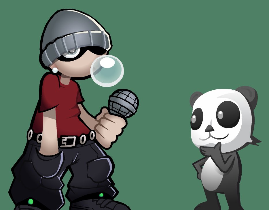 Did some art for GAMERPIC BLITZ !!
I did the sprites for the Beanie guy and the idle for the panda !
Thank you to @/Axe_Lma0 for helping with poses and @/spooogle for finishing the pandas sprites!
EVERYONE DID A WONDERFUL JOB SO GO PLAY NOWWW !!!!
(link below)