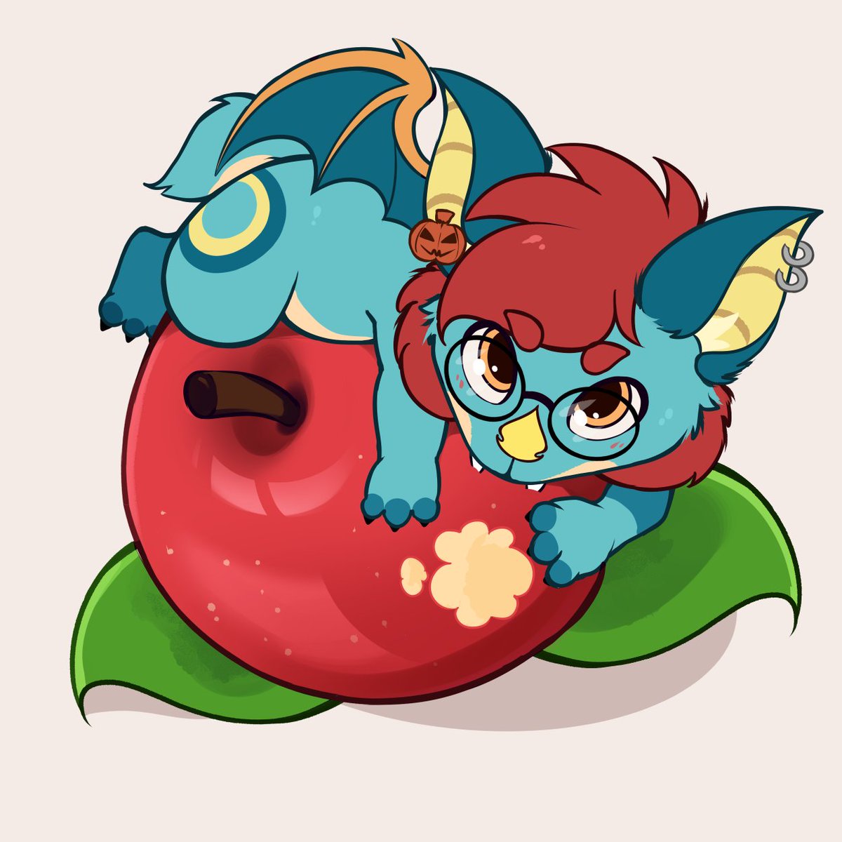 Small gift for a friend of mine 
<a href="/LeynaBat/">🦇 Leyna 🦇</a> , featuring her lovely batty~