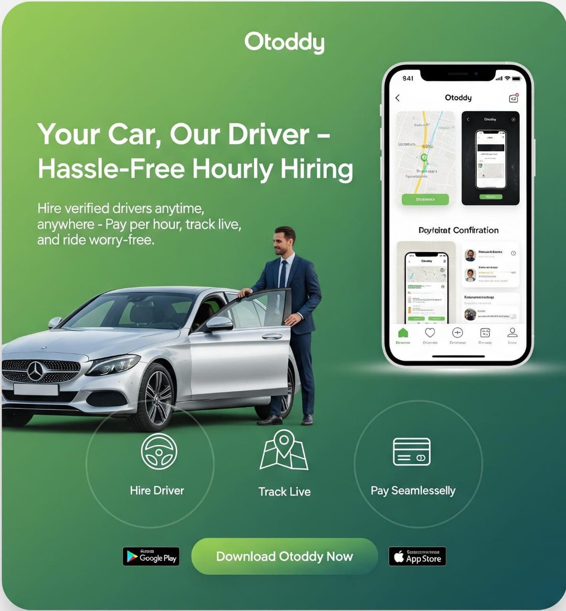 OTOddy_x's tweet photo. #driver
#rental
#startup
#otoddy
#india https://t.co/vhymXzYxCK