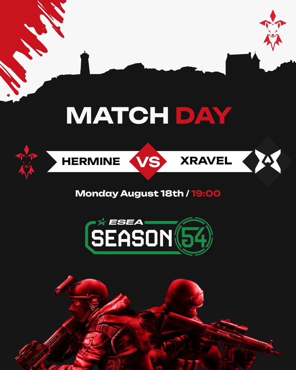 Hermine Esports Club (@hermineesports) on Twitter photo Our boys got to start this week at full speed and beat <a href="/XRAVELGG/">XRΛVEL</a> tonight🔥
See you on twitch.tv/hermineesports… at 7PM CET 🤙 Our boys got to start this week at full speed and beat <a href="/XRAVELGG/">XRΛVEL</a> tonight🔥
See you on twitch.tv/hermineesports… at 7PM CET 🤙