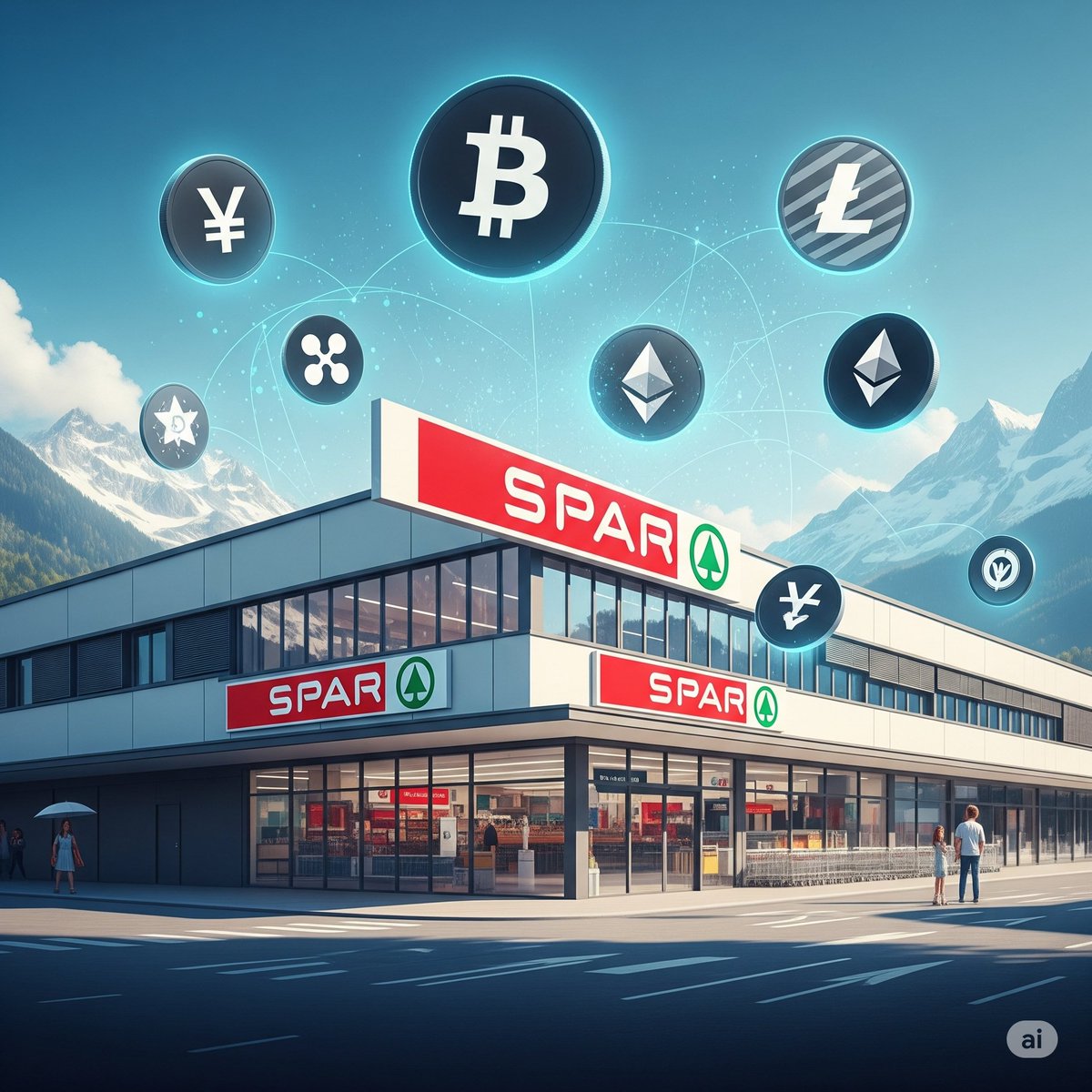 🚨 JUST IN: Spar rolls out nationwide crypto payments in Switzerland —  including $XRP as a supported option for everyday purchases! 🇨🇭💰 #Spar  #XRP #CryptoPayments #Switzerland #Blockchain #Finance #Innovation