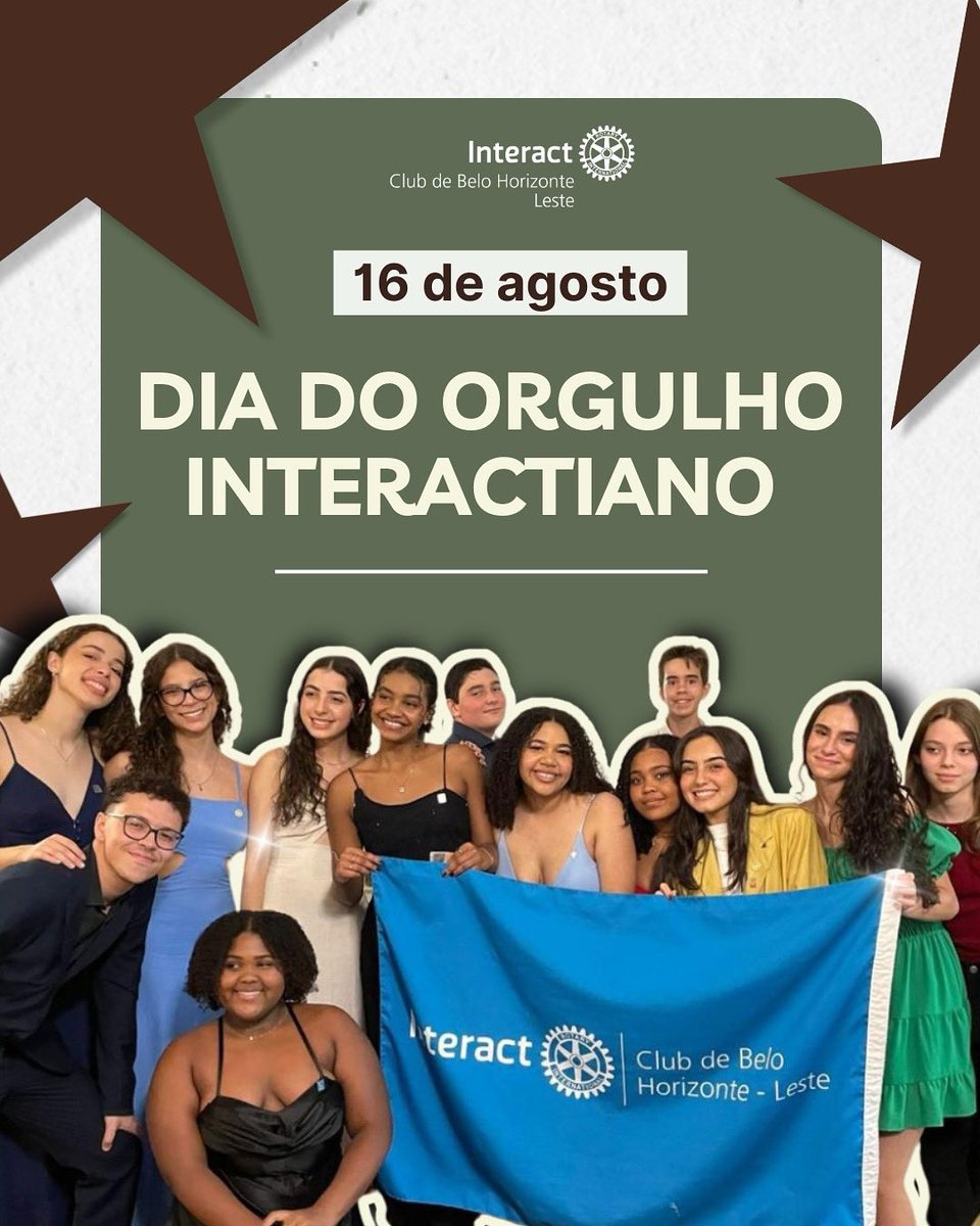 interactbhleste's tweet photo. ✨Ontem , 16 de agosto, celebramos o Dia do Orgulho Interactiano! 🩵
Uma data para lembrar da nossa força, união e do impacto que o Interact tem em nossas vidas e na comunidade. Orgulho de vestir esse azul e fazer parte dessa família que transforma o mundo com amizade e serviço! https://t.co/2vrFKHmaMS