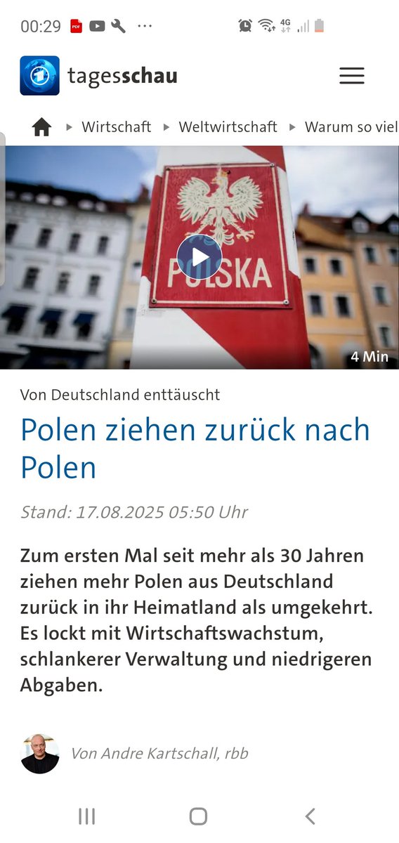 Warum?

In Polen gibt es keine Migration in der Sozialsystem, keine Gruppenvergewaltigung, keine Islamisten, keine Messerattacken, keine Terroranschläge, keine Kaputten Autobahnen, keine Bürokratie, keine Linksgrüne Ideologie.

Habe ich was vergessen?