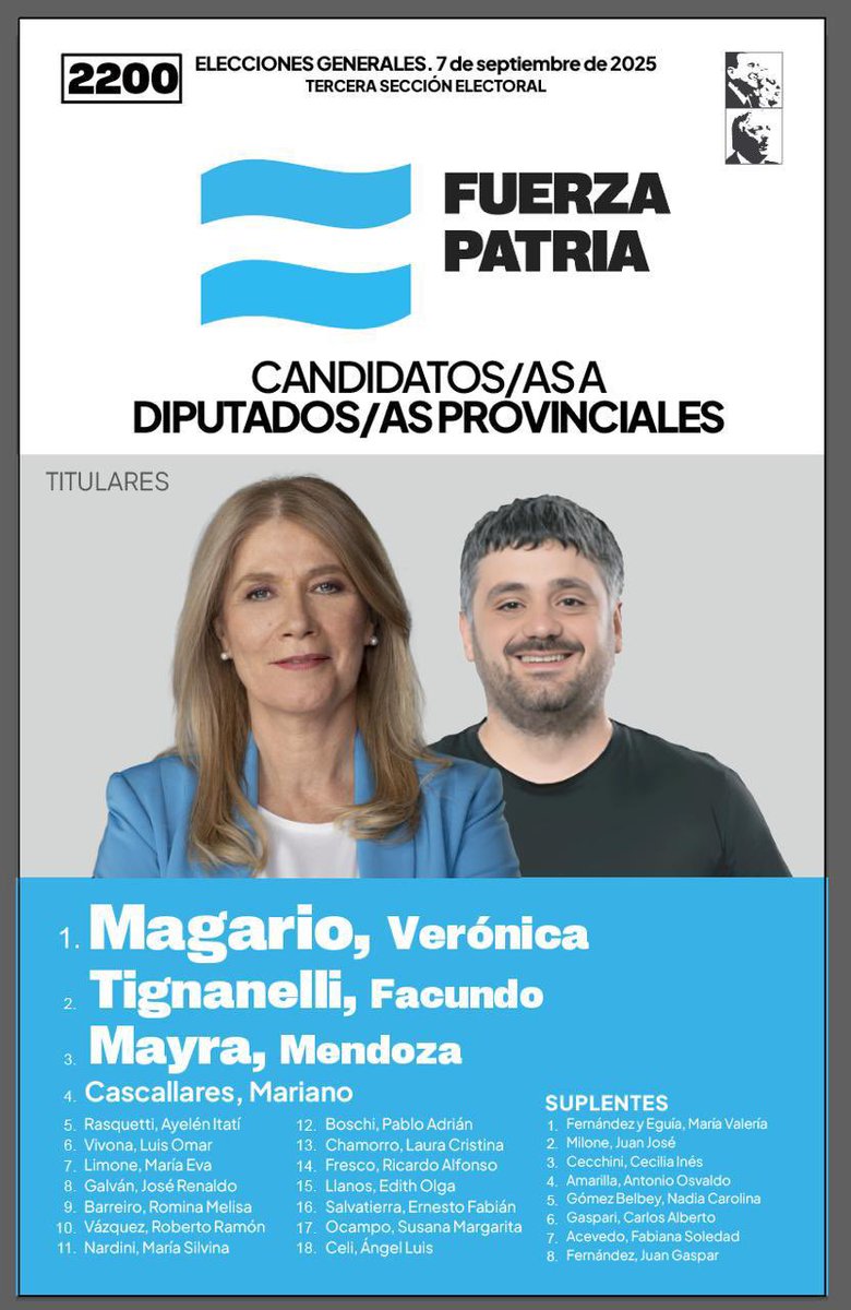 Mayra Mendoza ☀️ (@mayrasmendoza) on Twitter photo RESPONSABILIDAD COLECTIVA PARA TRABAJAR POR EL BIENESTAR DE LA COMUNIDAD.
Como es de público conocimiento, en la entrevista con Gustavo Sylvestre en C5N, el último 2 de junio, <a href="/CFKArgentina/">Cristina Kirchner</a> confirmó que sería candidata a diputada por la tercera sección electoral de la provincia RESPONSABILIDAD COLECTIVA PARA TRABAJAR POR EL BIENESTAR DE LA COMUNIDAD.
Como es de público conocimiento, en la entrevista con Gustavo Sylvestre en C5N, el último 2 de junio, <a href="/CFKArgentina/">Cristina Kirchner</a> confirmó que sería candidata a diputada por la tercera sección electoral de la provincia