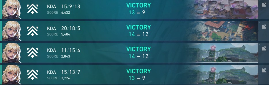 Qualif Up&amp;Down 2025 
J'ai pas été bon les premiers games mais j'ai step up dans le match important. Deadlock c'est pas mal :DD