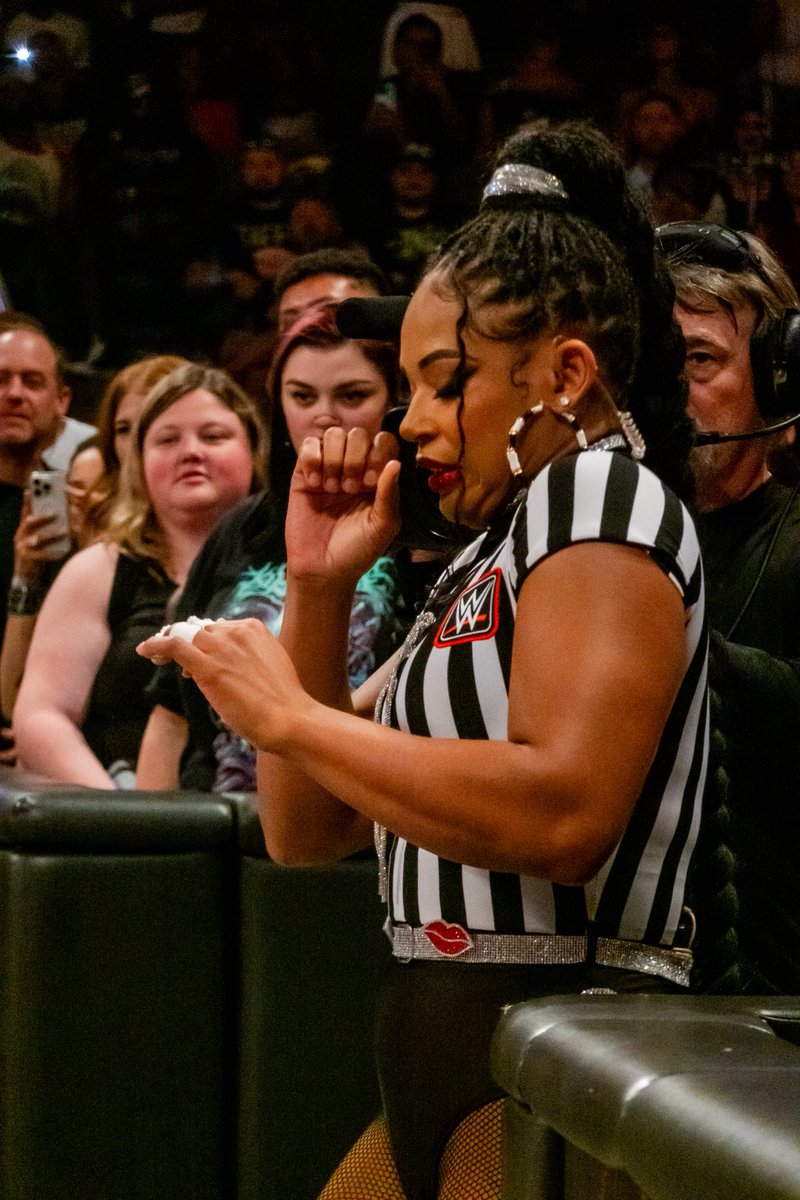 ECBITW's tweet image. EST of Referees 

🦓 

@BiancaBelairWWE 

#wweevolution