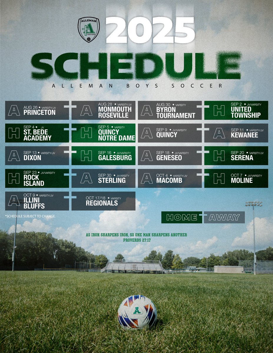 Alleman Boys Soccer tweet media