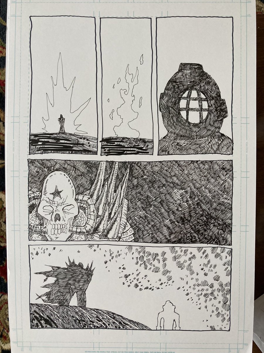 The wizard leaves.