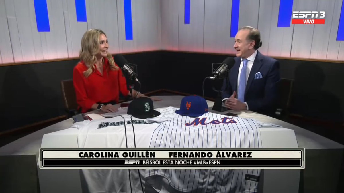 <a href="/caroguillenTV/">Carolina Guillen ®️💎</a> y <a href="/FerAlvarez/">Fernando Álvarez</a> presentan #BeisbolEstaNoche