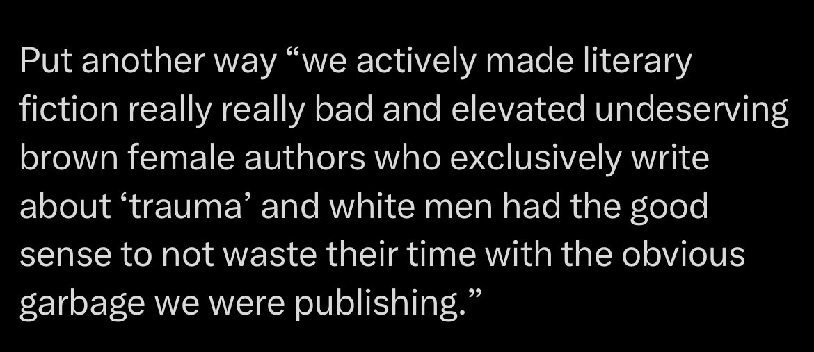 you people are so tiring. there’s plenty of good stuff to read. go find it.