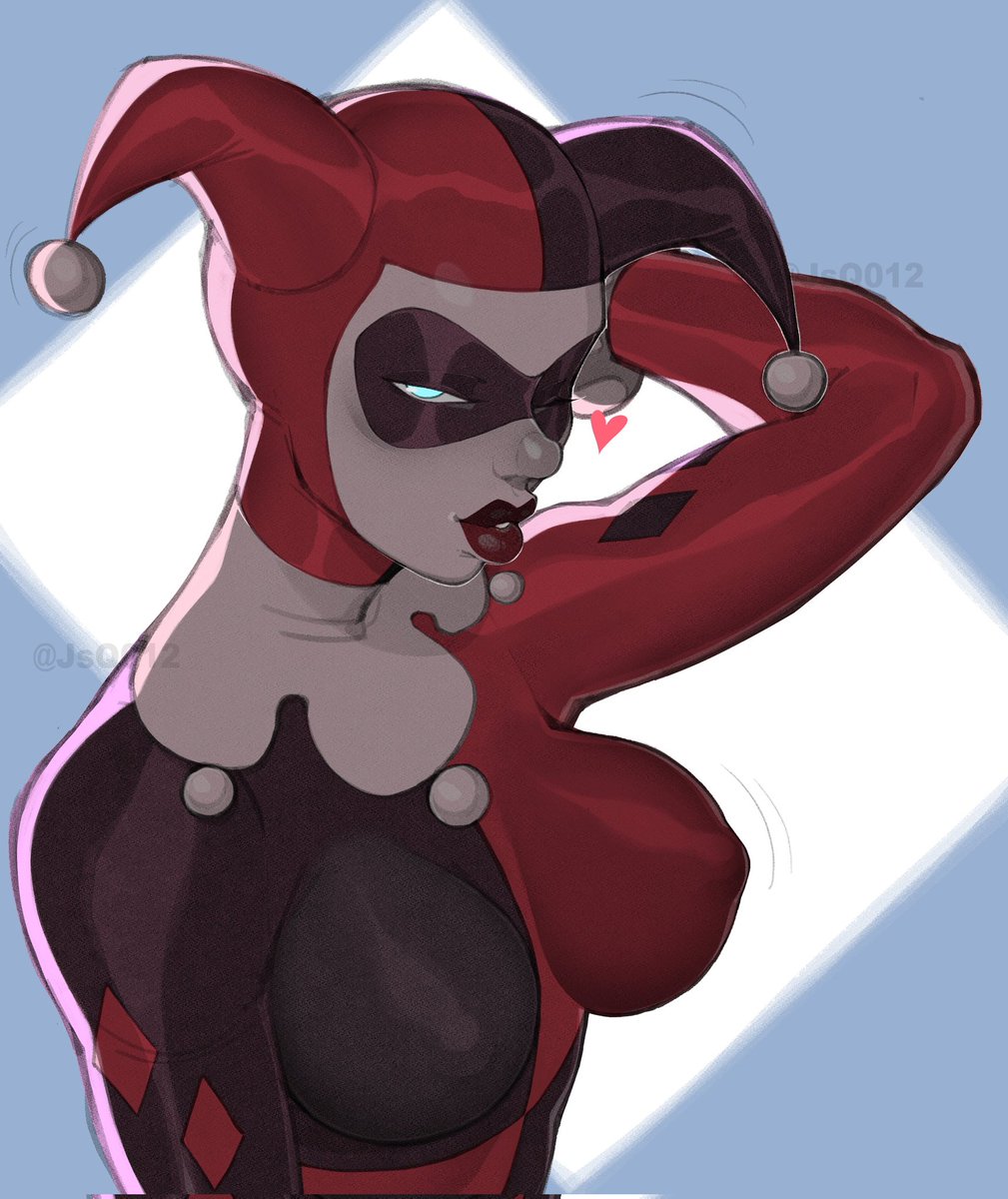 Harley's a goofy gal! She's all giggles, and puns and cartoonishly sized hammers!

Until she gives you a look guaranteed to soak your tights-