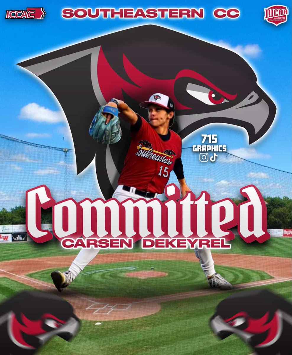 Carsen Dekeyrel (@carsen_dekeyrel) on Twitter photo After conversation with my family and <a href="/stin2win/">Justin Schulte</a> I would like to announce that I am going to commit to Southeastern CC and further my academic and athletic career!! After conversation with my family and <a href="/stin2win/">Justin Schulte</a> I would like to announce that I am going to commit to Southeastern CC and further my academic and athletic career!!