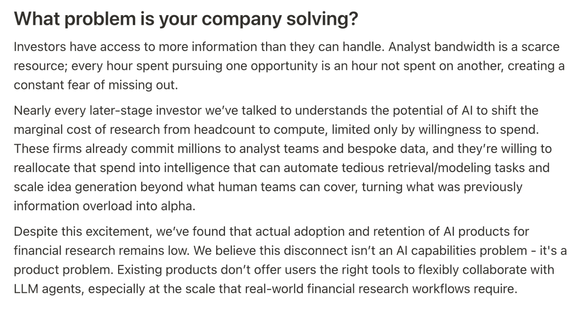 john_sungjin's tweet photo. making our @conviction embed submission public to share some long-overdue writing on:

- why vertical AI products haven’t hit widespread adoption among investors
- our differentiated product vision
- why we’ll win

link below. lmk if you love it or hate it https://t.co/sIHsyaonC3