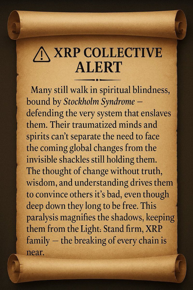 Join my Telegram channel for daily updates, XRP and QFS content, as well as guidance and payouts related to QFS. Click the link to become part of the community.

t.me/Q47_Movement