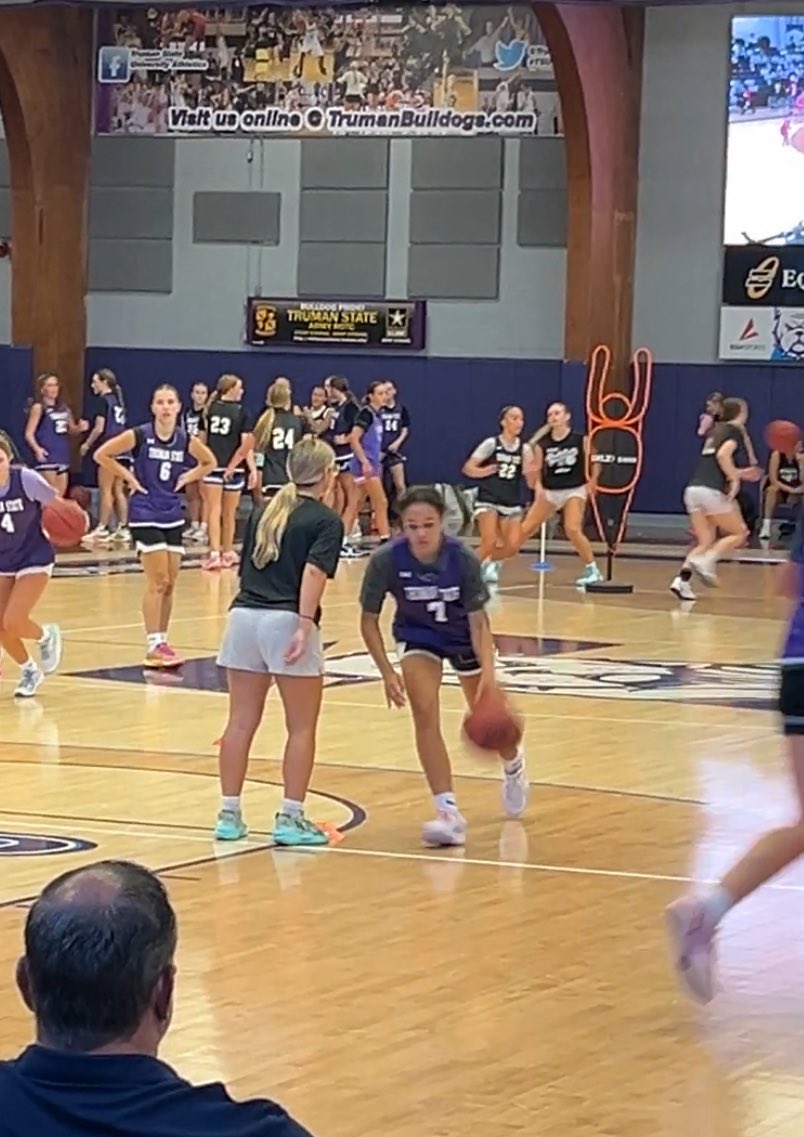 Spent the day competing against some great talent at the <a href="/Truman_WBB/">Truman State Women’s Basketball</a> Elite camp. Thanks to @CWilliamsTSU and <a href="/CoachTheoDean/">Coach Theo Dean</a> for the opportunity to get better this weekend.
