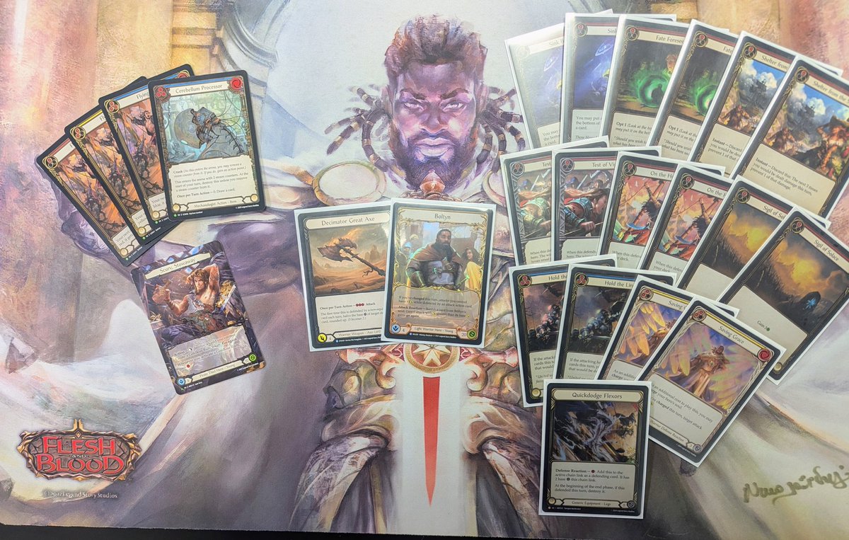 Forgive me Solana for I have sinned. #fabtcg (Olympia made me do it)