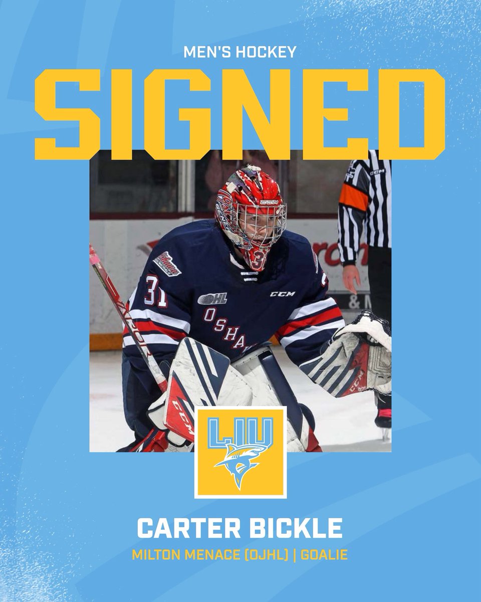 Suiting up in #31 this season is Carter Bickle!🦈