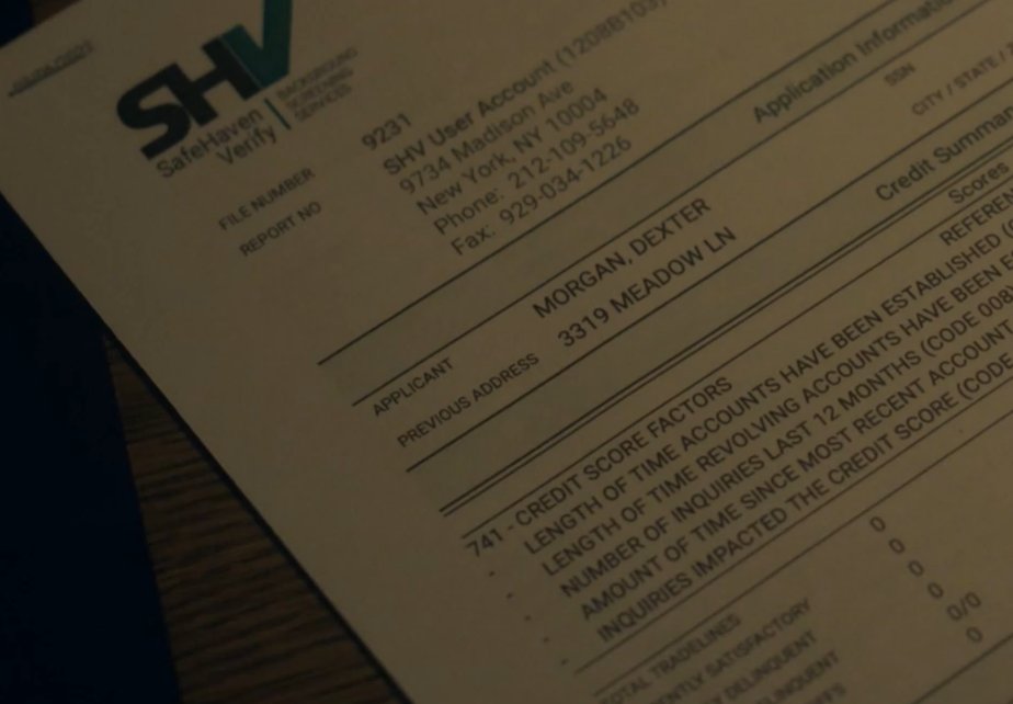 В Dexter: Resurrection cветанули кредитный рейтинг Декстера Моргана🤔