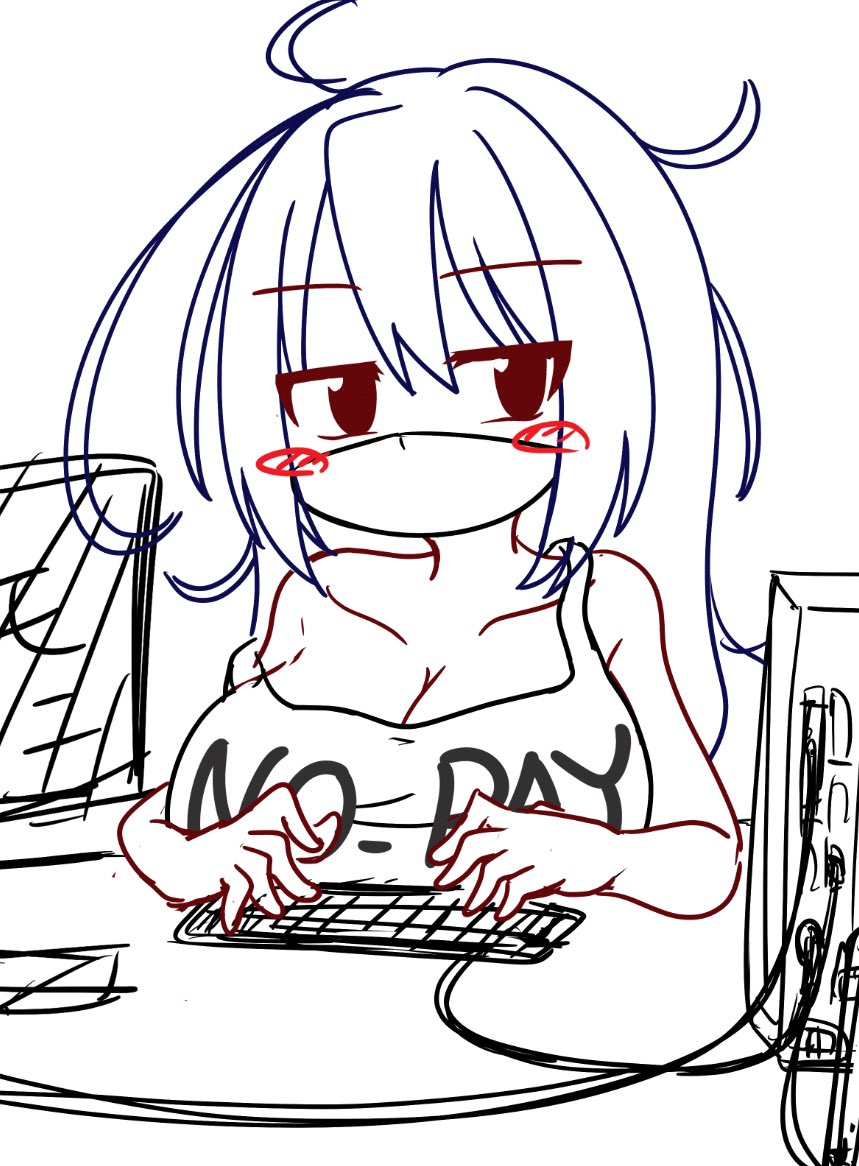 配信終わりました🖼️
という事で今からお仕事行って参ります👏

配信中に雑に描いたものですが、友達のVtuberさんのイラストもたくさん描けたので満足です😌✨

みんなも今日からの1週間、頑張っていきましょう❗️💪 