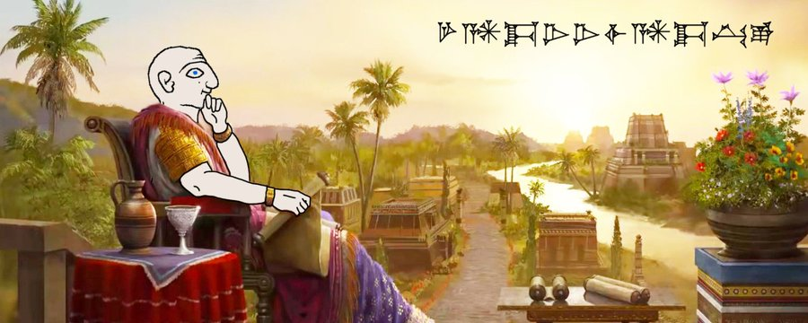 Fort35046's tweet photo. The Original Meme Man found in 6500+ year old cuneiform script | 6TgmR7nu6q2j9ZzCzWGtj2rLqDxQMHVTn8FzMVT3pump

$soomer https://t.co/lim4LXkFCL