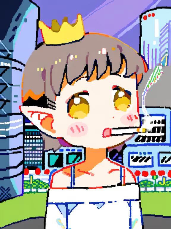 “The crown, the city, the vibes… everything screams.”