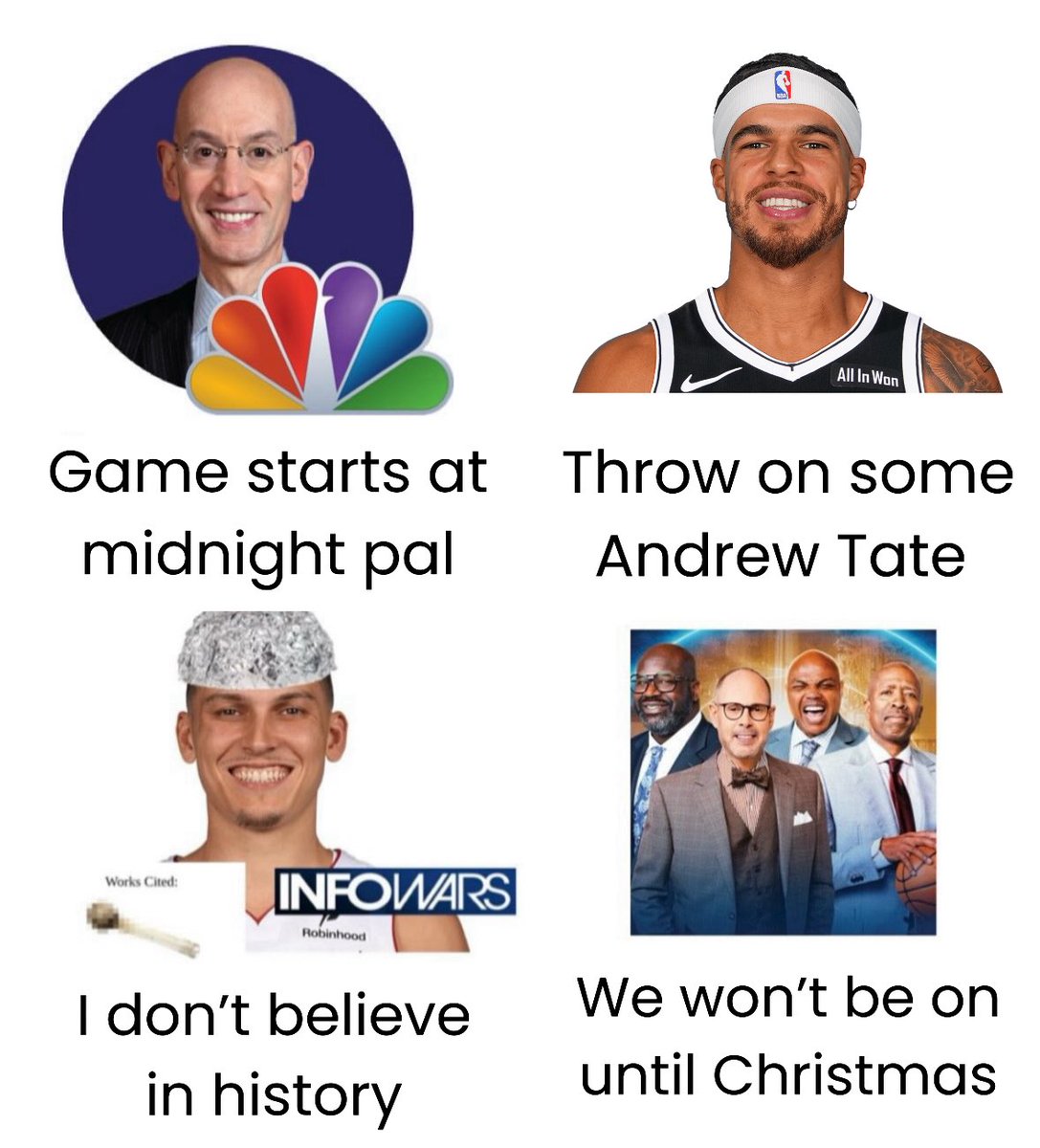 The current state of the NBA right now