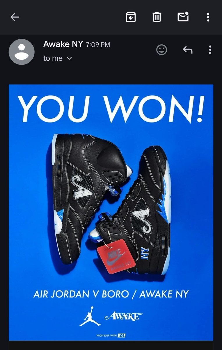 Wins are going out!
