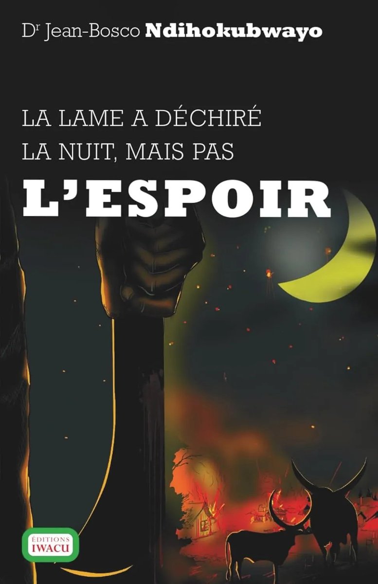 Baconib's tweet photo. 📚 « La lame a déchiré la nuit, mais pas l'espoir » - Un témoignage bouleversant qui illumine notre mémoire collective.

Le Dr Jean-Bosco Ndihokubwayo, orphelin des massacres de 1972 à Vyanda, devenu expert de l'OMS, nous offre un récit d'une rare puissance. Sans haine ni rancune, il transforme son trauma en leçon d'humanité :

« Mon père... a été tué parce qu'il était simplement Tutsi. À ce jour, personne ne saurait dire pourquoi il est mort tragiquement, découpé en morceaux à seulement 37 ans. Mais pas de rancune : ma mère ne me le pardonnerait jamais » - ces mots résument l'esprit d'un livre qui montre qu'un enfant blessé peut devenir un homme qui guérit.

Bravo aux Editions @iwacuinfo (@AntoineKaburahe) pour ce travail remarquable.

📝 Lisez mon article complet sur ce livre via le lien suivant : 
[ https://t.co/olkvlCSPy5 ]

Un livre à lire absolument, qui nous rappelle que d'autres voix doivent s'élever pour éclairer notre histoire commune.

#Burundi #Mémoire #Résilience #Littérature #Témoignage

@rutwesdras @pnininahazwe @ninteretse @ikigatanyakazi