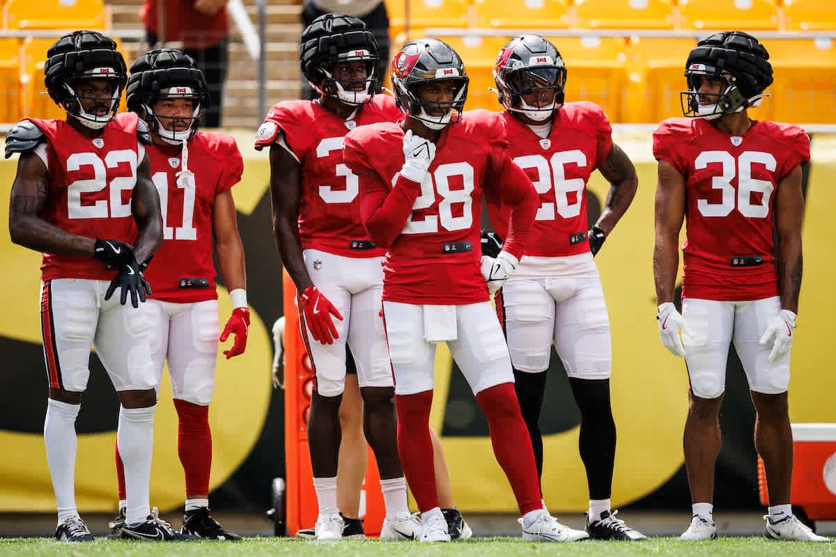 Back in December when I declared for the draft, I said, “why not me?” Many doubted. Many been flip-flopping. I stayed faith-filled and faithful! First NFL game I attended, I participated in. Glory to God🙏🏽🏝️ #WeAreTheKrewe #Bucs