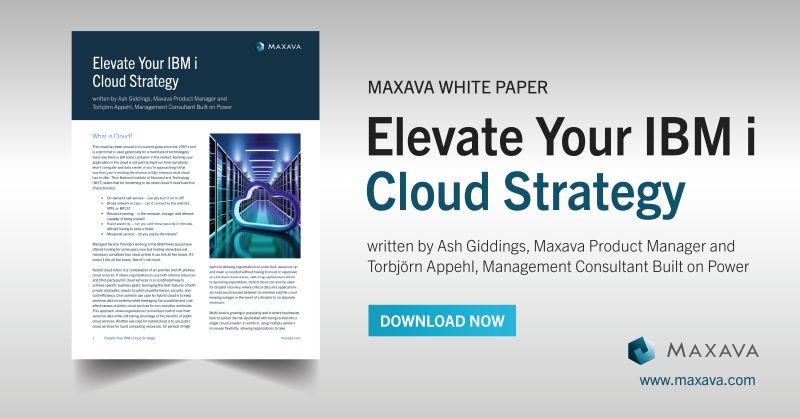 🚀 Elevate Your IBM i Cloud Strategy Whitepaper: Migrating IBM i to the cloud comes with unique challenges, but also huge opportunities. <a href="/AshleyGiddings/">Ash Giddings</a> (Maxava Product Manager) &amp; Torbjörn Appehl (Built on Power, Management Consultant)- Download 👉www2.maxava.com/whitepaper/Ele…