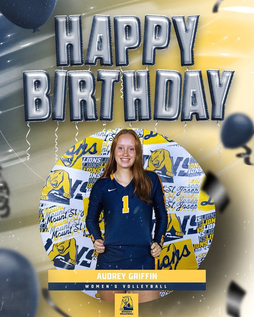 Happy birthday to our #1! Have a fantastic day celebrating how fantastic you are, Audrey! 💙💛