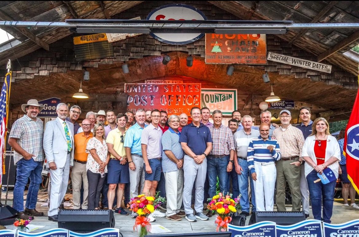 Rick Scarbrough (@rickcpd201) on Twitter photo <a href="/CSexton25/">Speaker Cameron Sexton</a> held a “Huge” event last night! It was great to meet the surprise guest, <a href="/ClayTravis/">Clay Travis</a> , who delivered a terrific message to the crowd! #TN114th <a href="/CSexton25/">Speaker Cameron Sexton</a> held a “Huge” event last night! It was great to meet the surprise guest, <a href="/ClayTravis/">Clay Travis</a> , who delivered a terrific message to the crowd! #TN114th