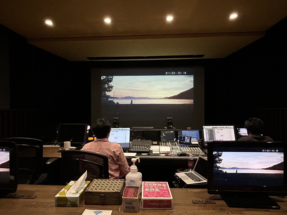 MAが終わって本編の音が仕上がりました。
あとは字幕諸々修正すれば完成です！

#空白のタイトル
#本島純政 
#中島もも