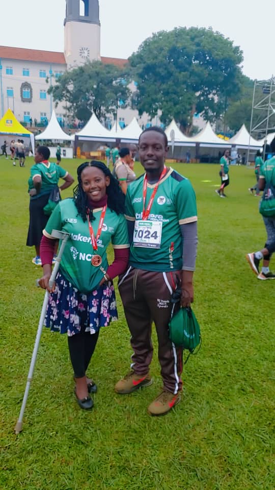 Witnessing disabled runners embrace the Makerere Run brings profound joy. Their radiant strides redefine ability. This shared joy proves true victory: community unity erases limits, celebrating every "I can!" together.**